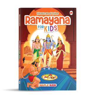 Ramayana Book for Kids - Illustrated Stories for Children - Epic Stories - Bedtime Stories - Age 2+ Years - Read Aloud to Infants, Toddlers - Hardbound Book