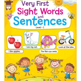Very First Sight Words Sentences Level - 1 Book for Kids Age 4 -8 years
