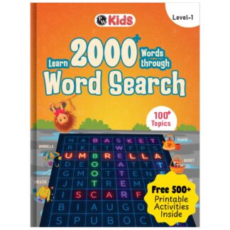 2000+ Word Search Activity Book for Kids | Free 500+ Printable Activities & Parenting Tips | 100+ Topics of Crossword Puzzles, Scrabble, English Vocabulary Building Spelling Book