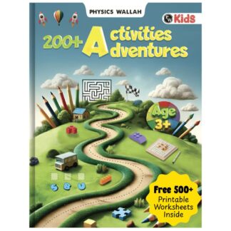 Activities Book for Kids Aged 3+ Years Old | Free 500+ Printable Activities with Parenting Tips | 200+ Adventure Activities | Puzzles, Mind Games, ... Book for Growing Kids & Screen-Free Fun