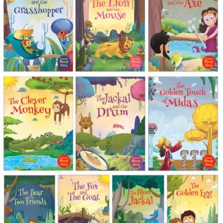 Moral Storybooks for Kids (Illustrated) with Colorful Pictures - Phonic stories - Bedtime Stories - 3 years to 6 years Old - Read Aloud to Infants, Toddlers (Set of 10 Books)