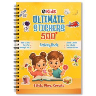 500+ Ultimate Stickers Activity Book for Kids Age 2+| Sticker Matching Book with Colorful Stickers | Animals, Food, Solar System, Birds, Vehicles, ... & More for Pre-School Kids [Paperback] PW