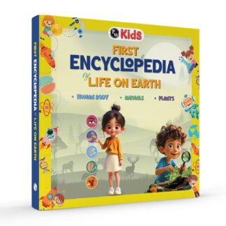 First Encyclopedia Life On Earth - Human Body, Animals, & Plants For Kids| Kids Encyclopedia Activity Book for 5-10 Years Old | Colorful Pictures and General Knowledge Book PW