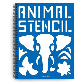 Stencil Book: Animals Trace & Create Your Favorite Animals | Ages 3–7 | Fun Drawing Activities to Boost Imagination & Motor Skills
